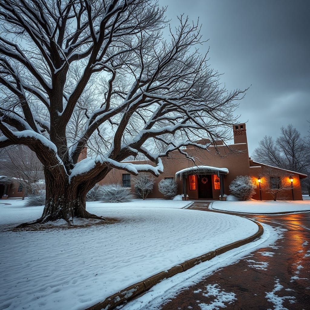 Winter returns to Santa Fe