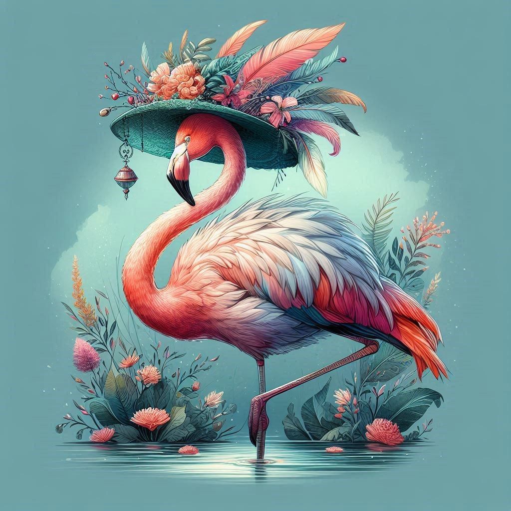 Fabulous flamingo