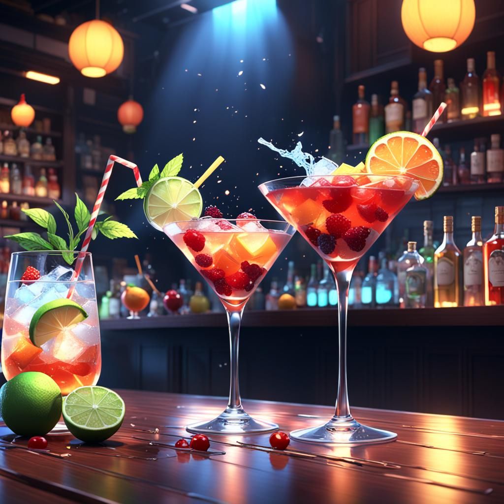 yummy fruit cocktail
