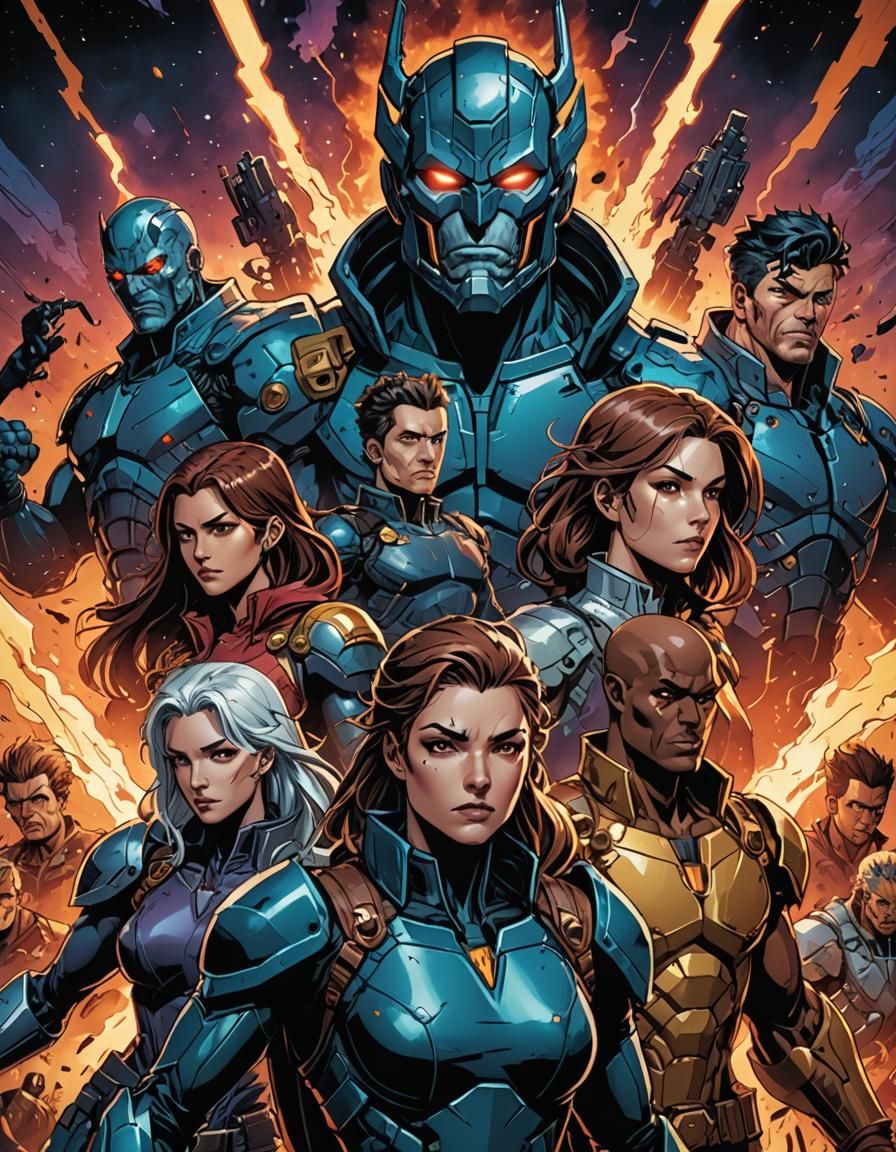 Series inspired by comic books and graphic novels!