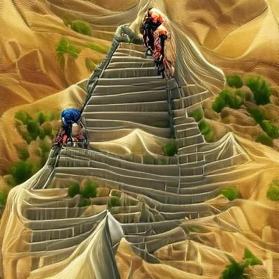 The best climb in the world.