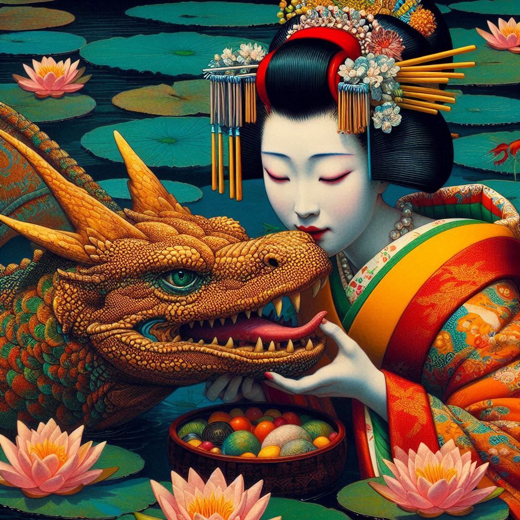 Geishas and Their Pets II