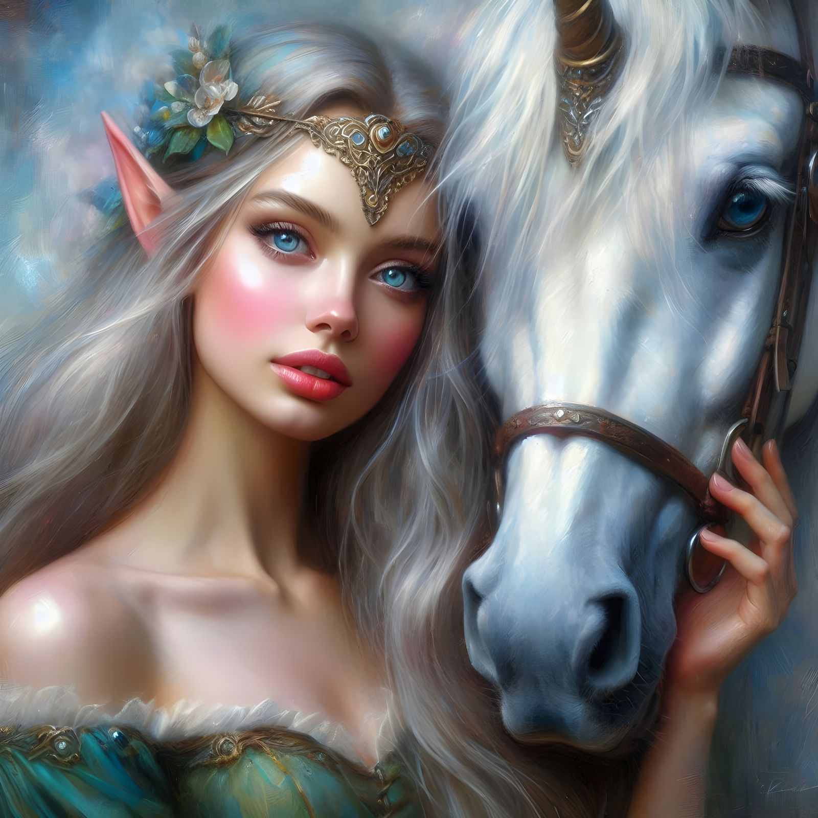 Elf And Unicorn #3