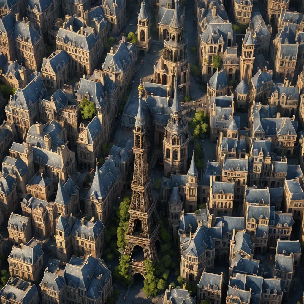 Over the ROOFS of PARIS