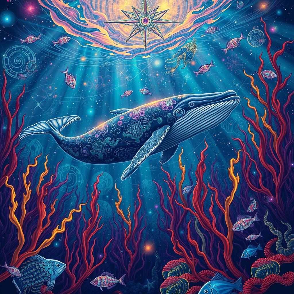 Under the Sea Life of a whale  by @Tasmaniac01