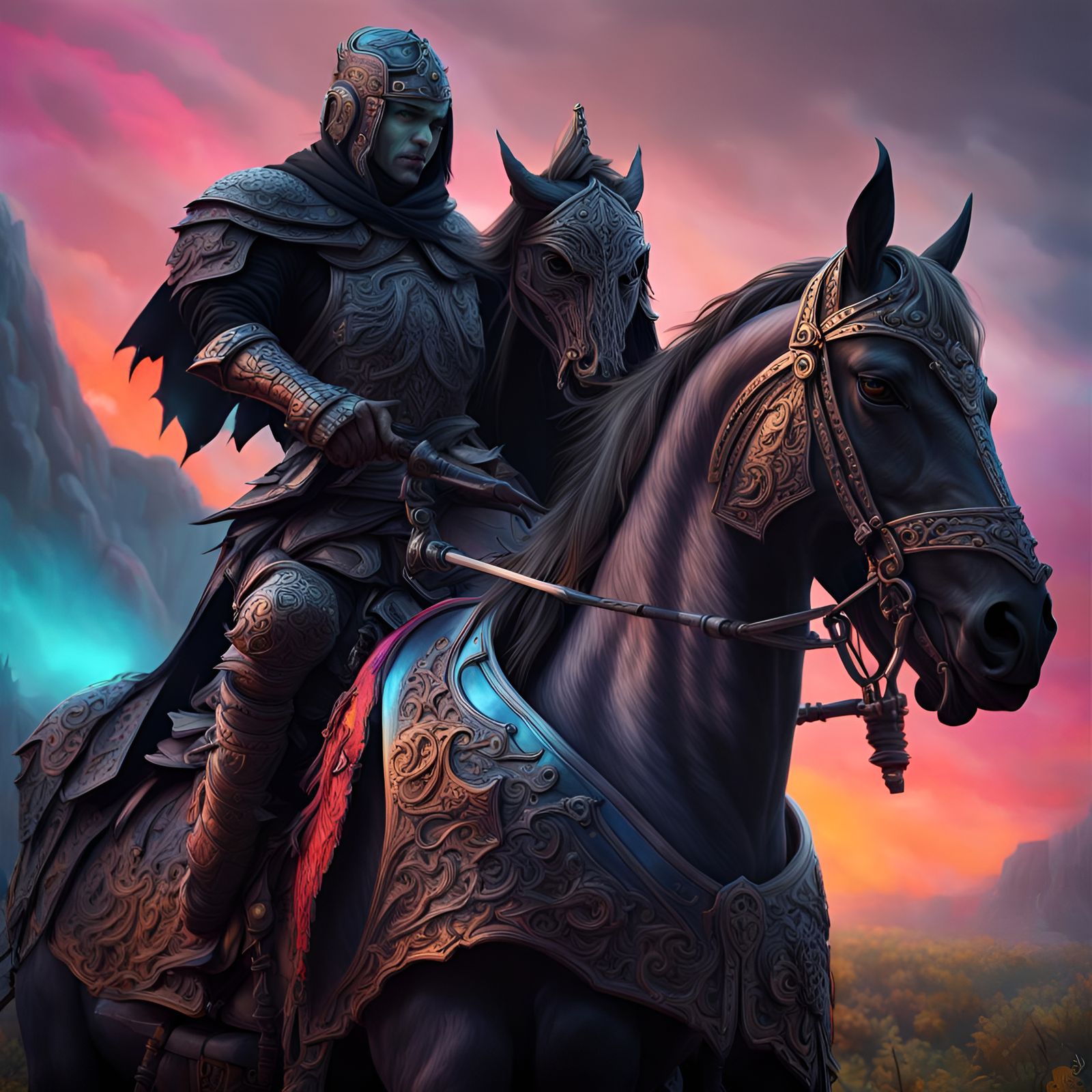 Medieval knight - AI Generated Artwork - NightCafe Creator