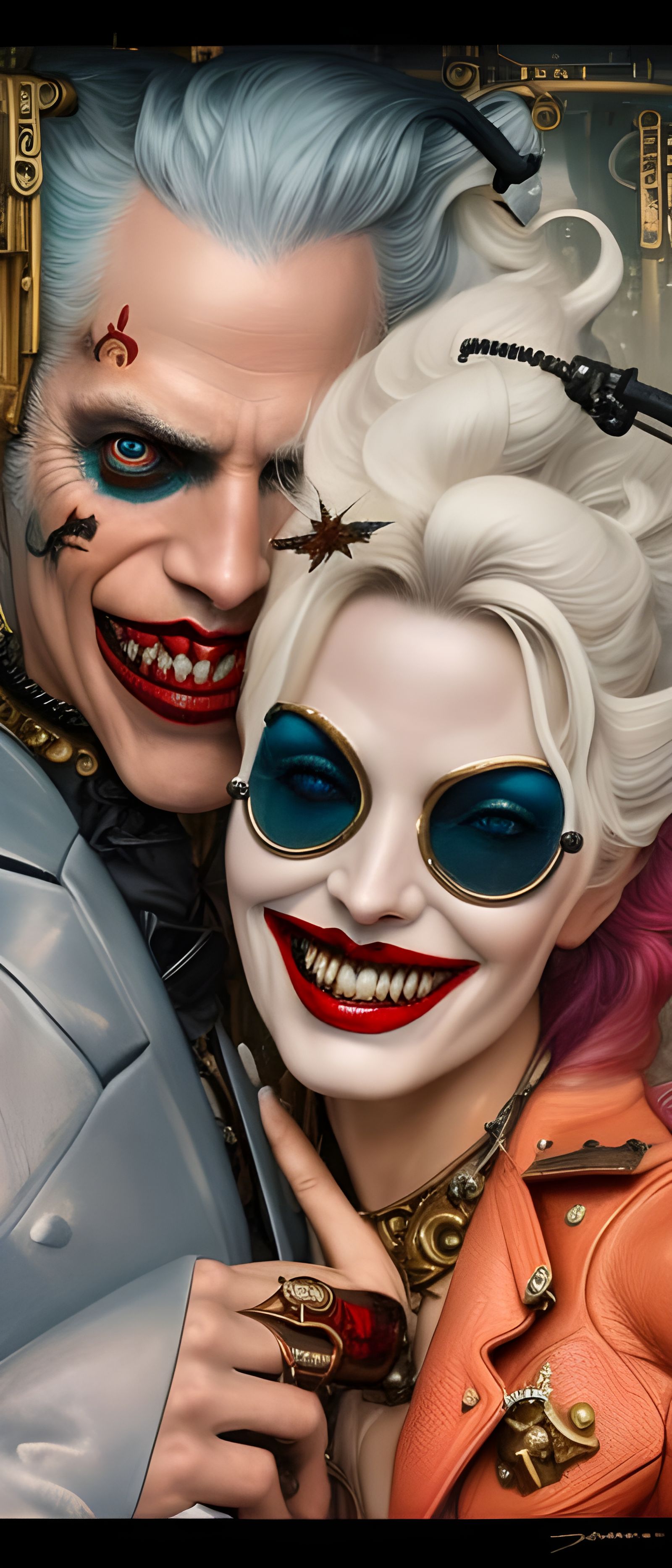 The joker and the queen