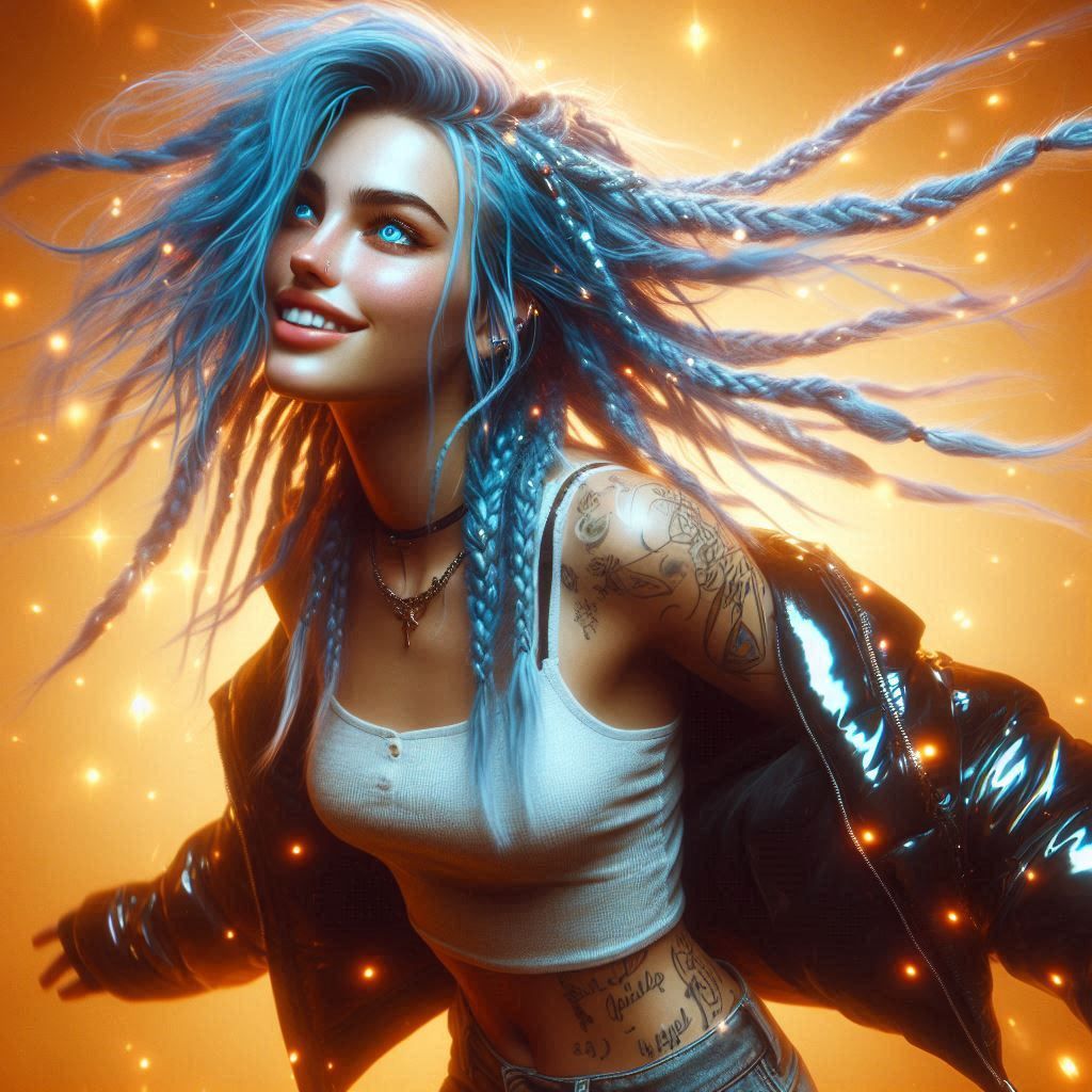 Jinx full of happiness