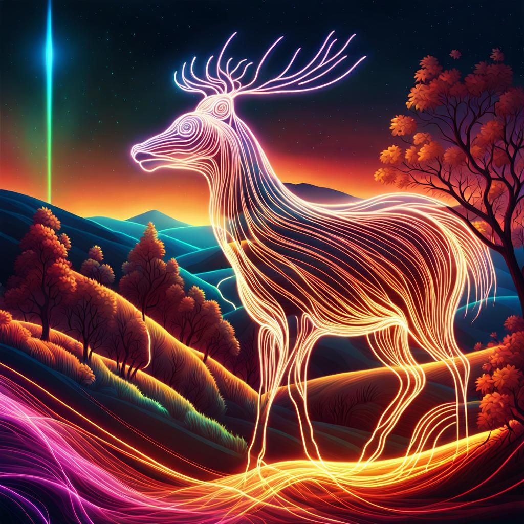 The elk of light