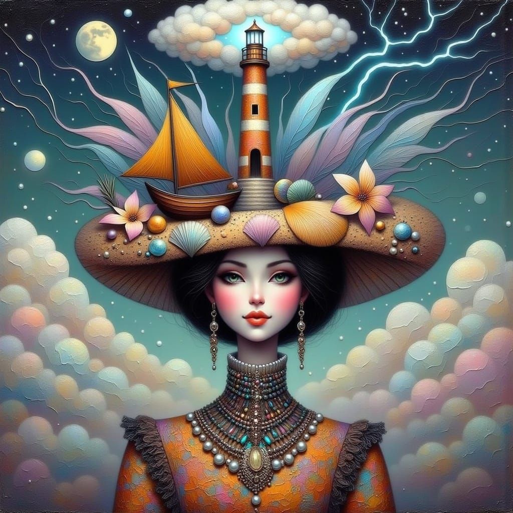 a fancy hat  by @Marta