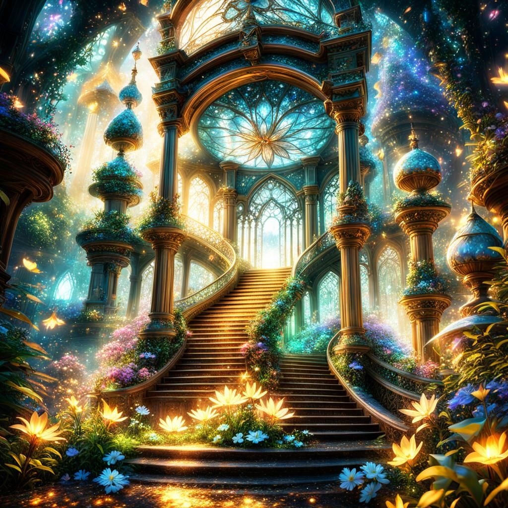 magical entrances to the fairy kingdom,   by @MArt