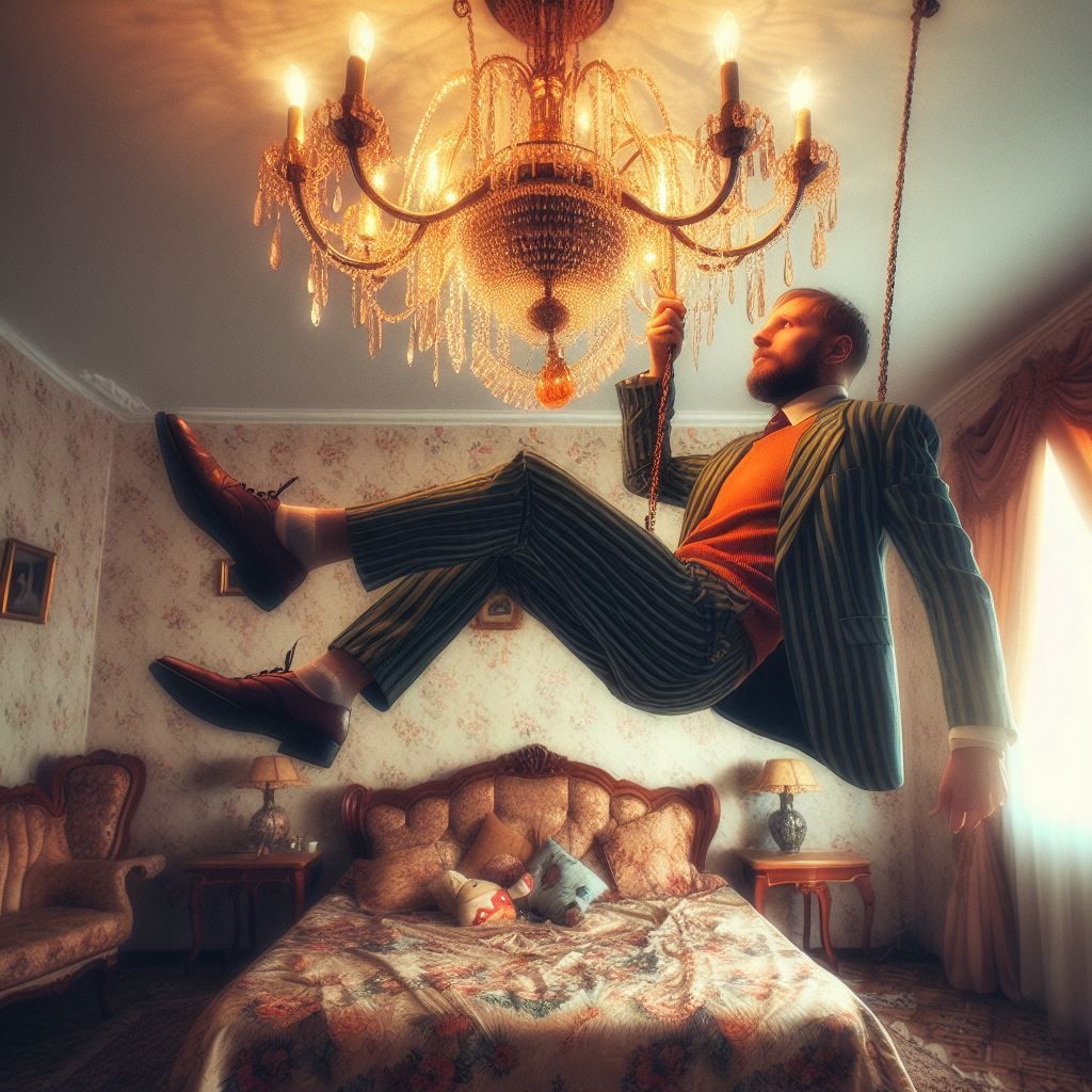 I'm gonna swing from the chandelier/ And Nothing Else Matters