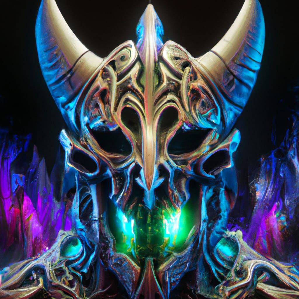 Mask Of Vengeance - Ai Generated Artwork - Nightcafe Creator