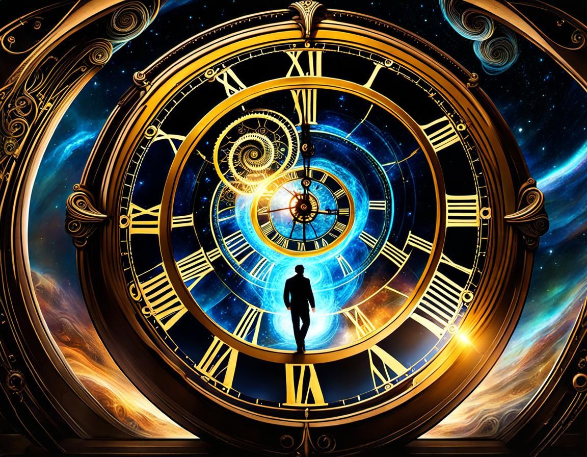 Time Traveler - AI Generated Artwork - NightCafe Creator