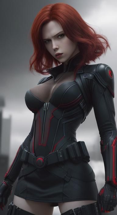 black widow - AI Generated Artwork - NightCafe Creator