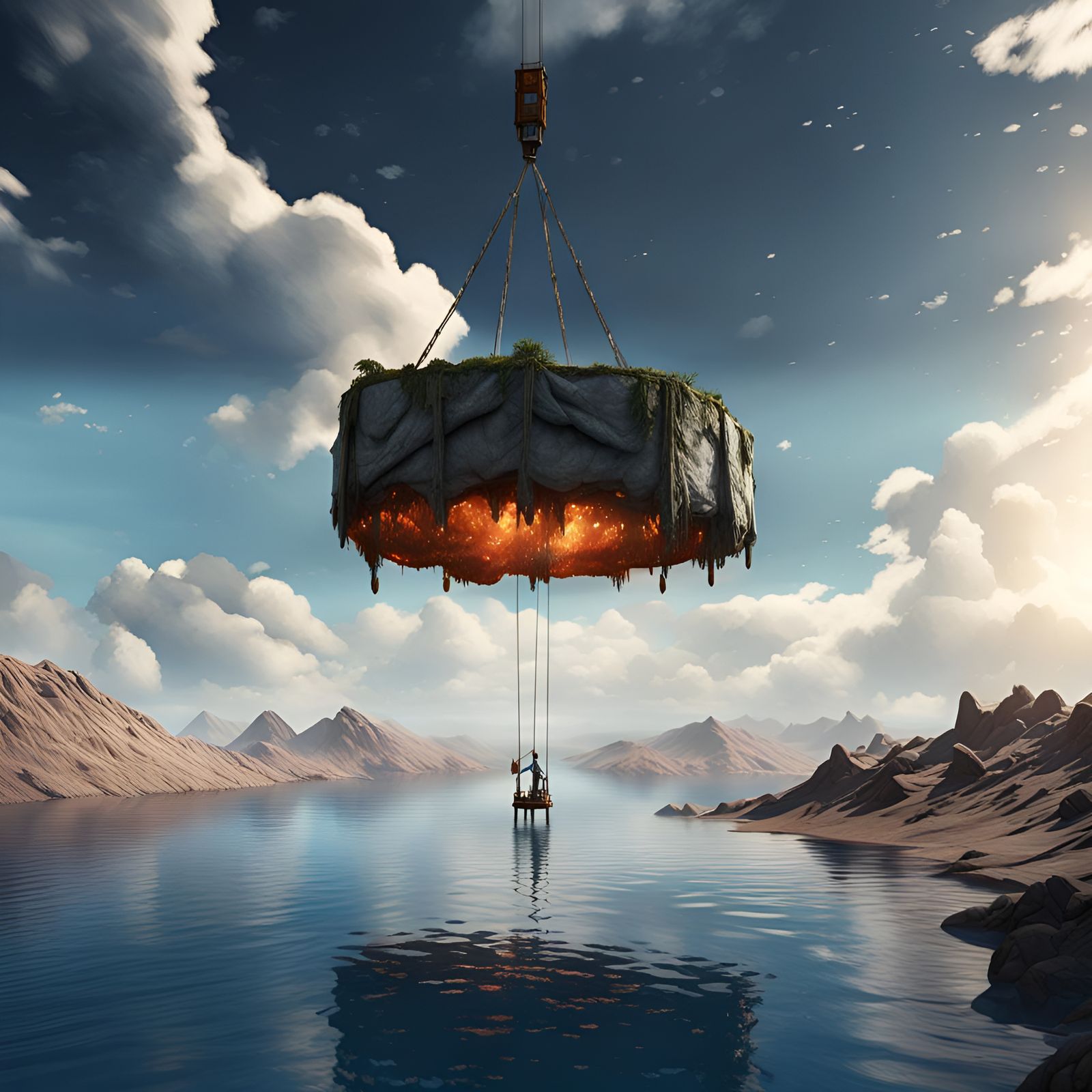 floating anger