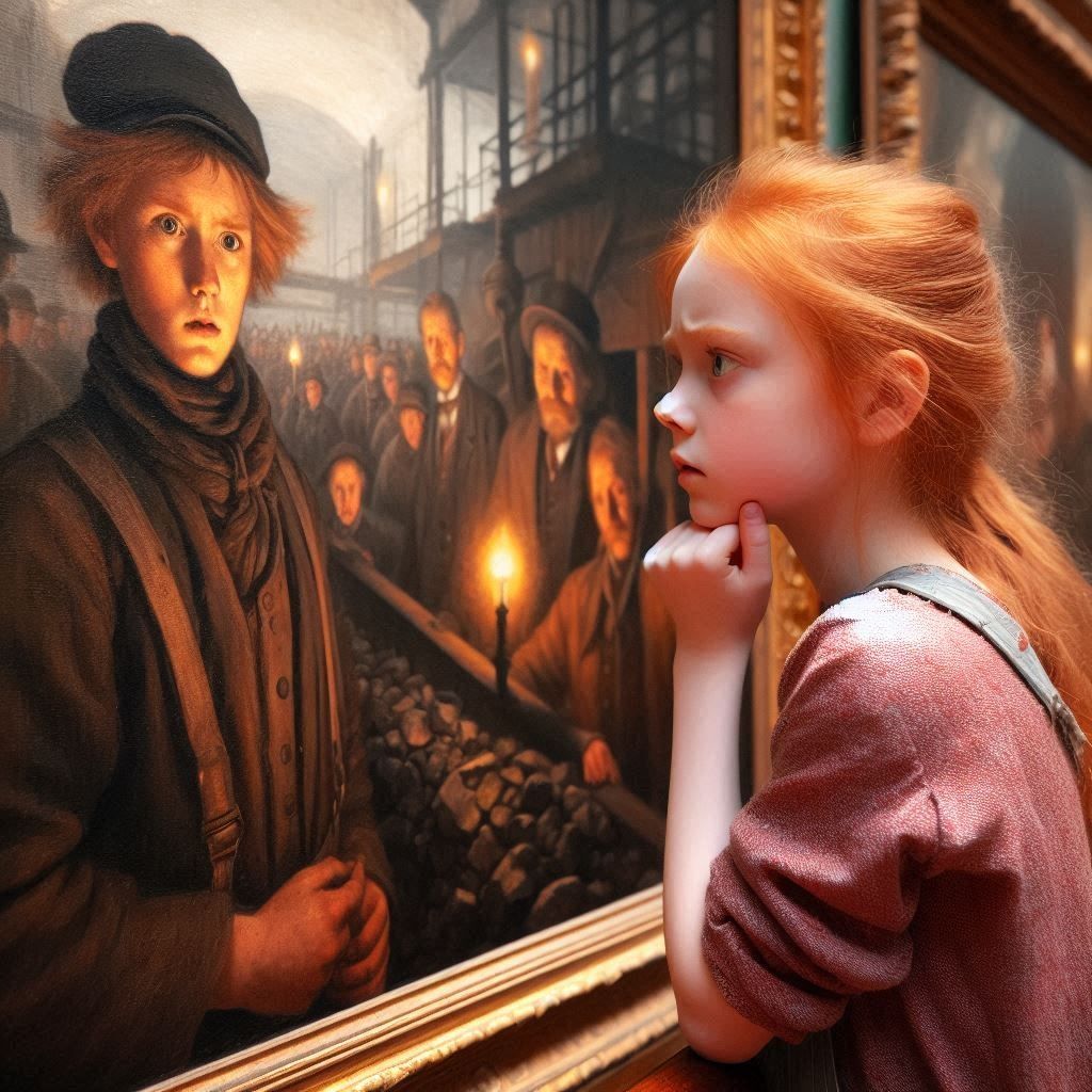 Working at the coal mine