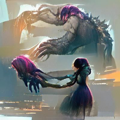 "How do you make a monster feel less monstrous? You give her...