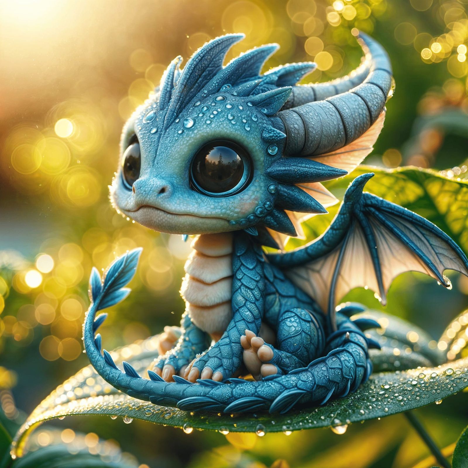 Blue Dew Dragon