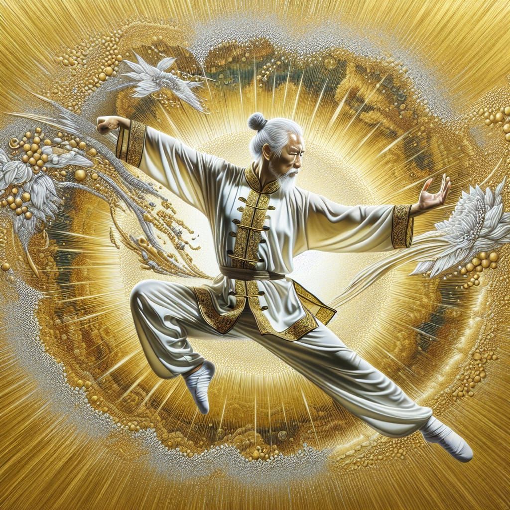 Sensei of Tai-Chi  by @Taralady