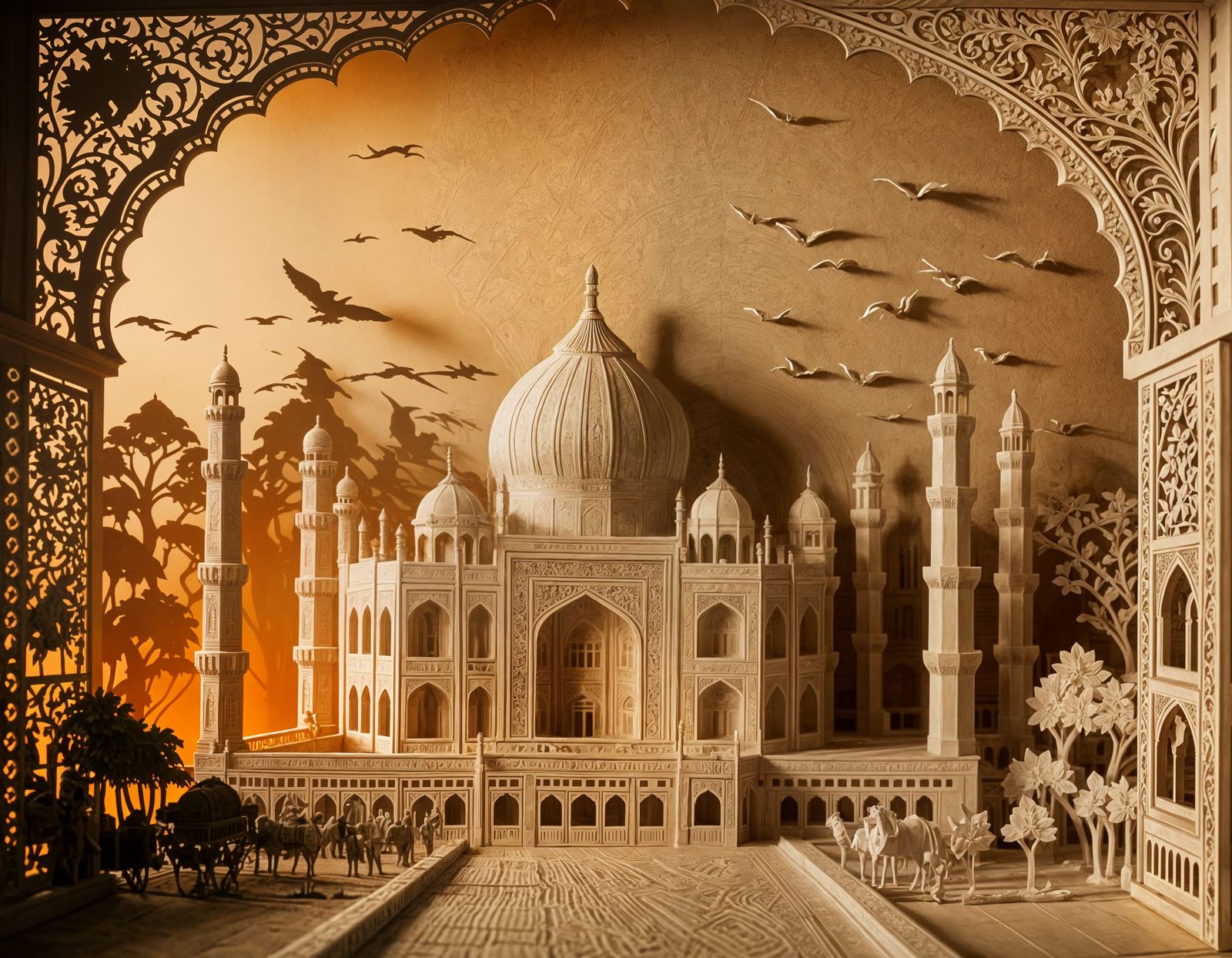 The paper Taj Mahal  by @Francis H