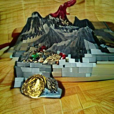Hoarding the forgotten treasure of the lost king beneath the...