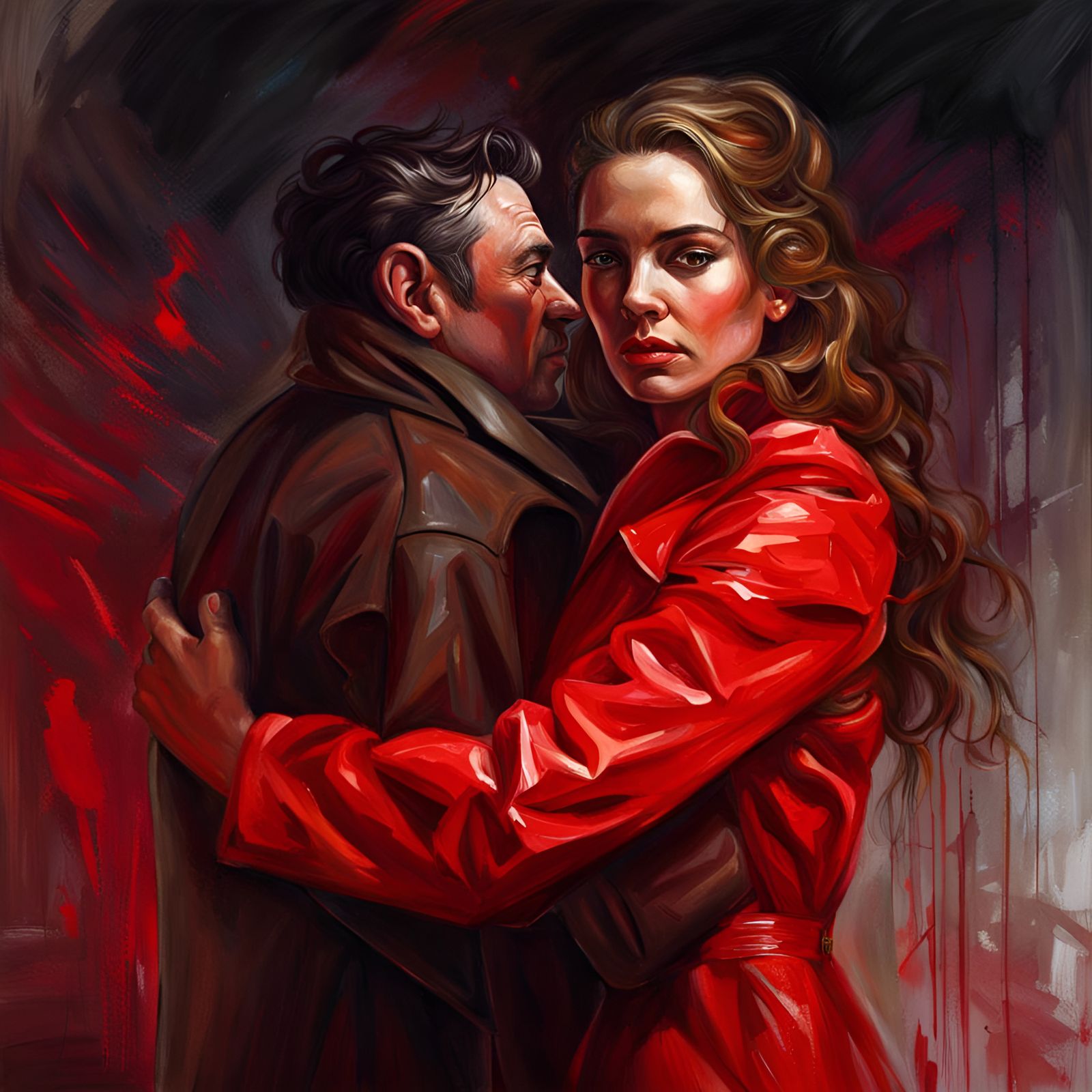 Of all the gin joints in the world... AI Generated Artwork