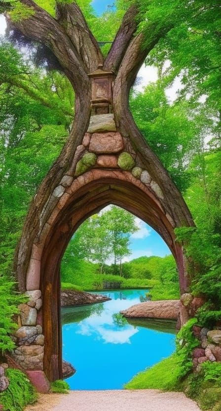Portal to a whimsical world