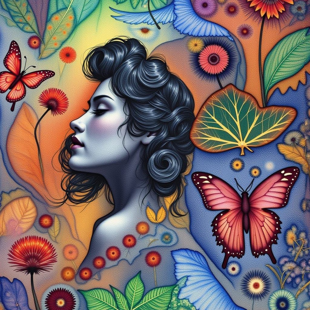 <lora:Watercolor:1.0>  angel couple