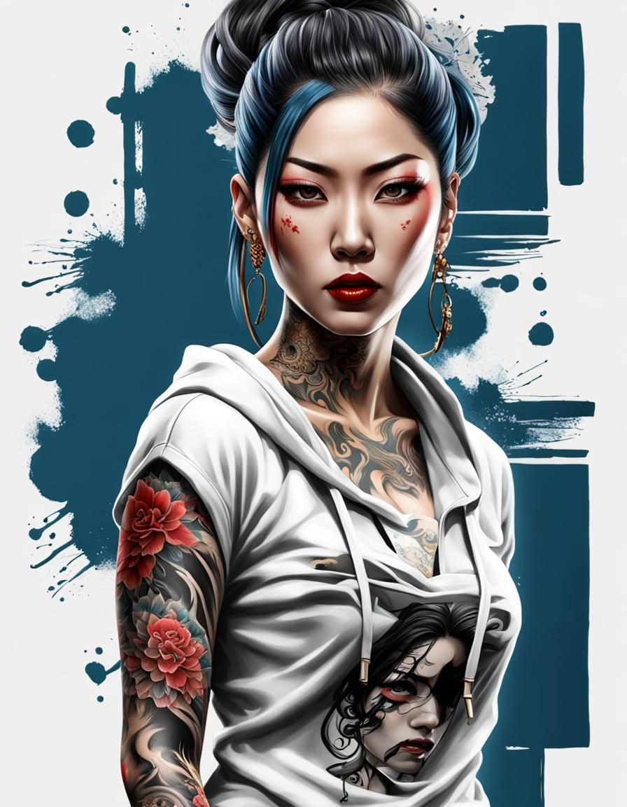 Woman With A Tattoo At A Yakuza Shibuya Background, Back Tattoo Tattoo  Studio, Hd Photography Photo, Hairstyle Background Image And Wallpaper for  Free Download