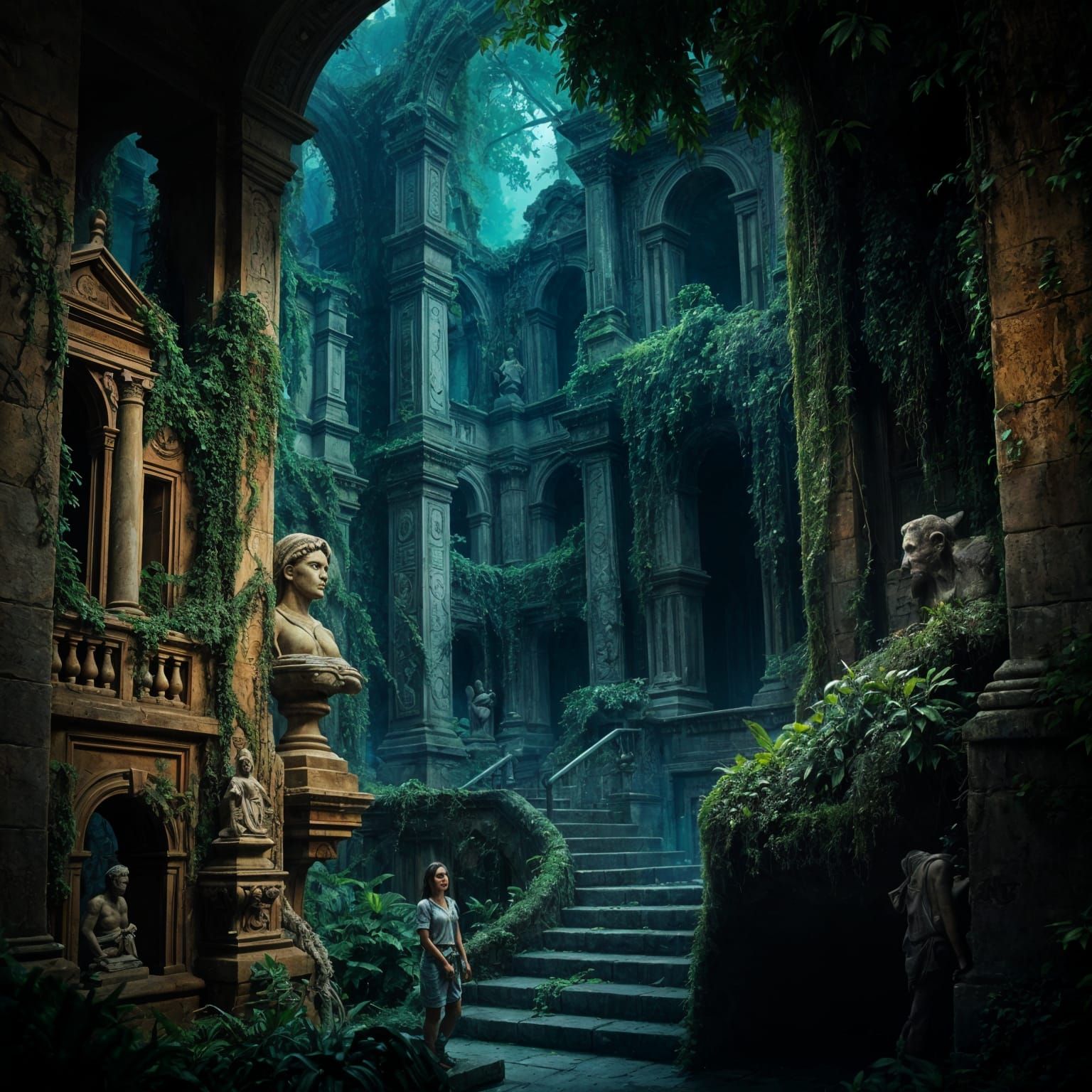 Lost City  by @Antinomy