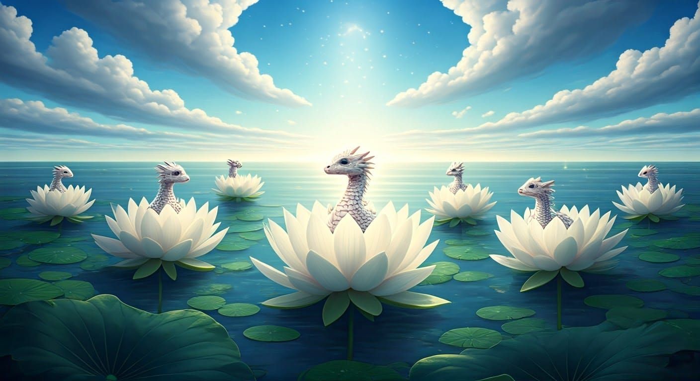 lotus dragons emerging