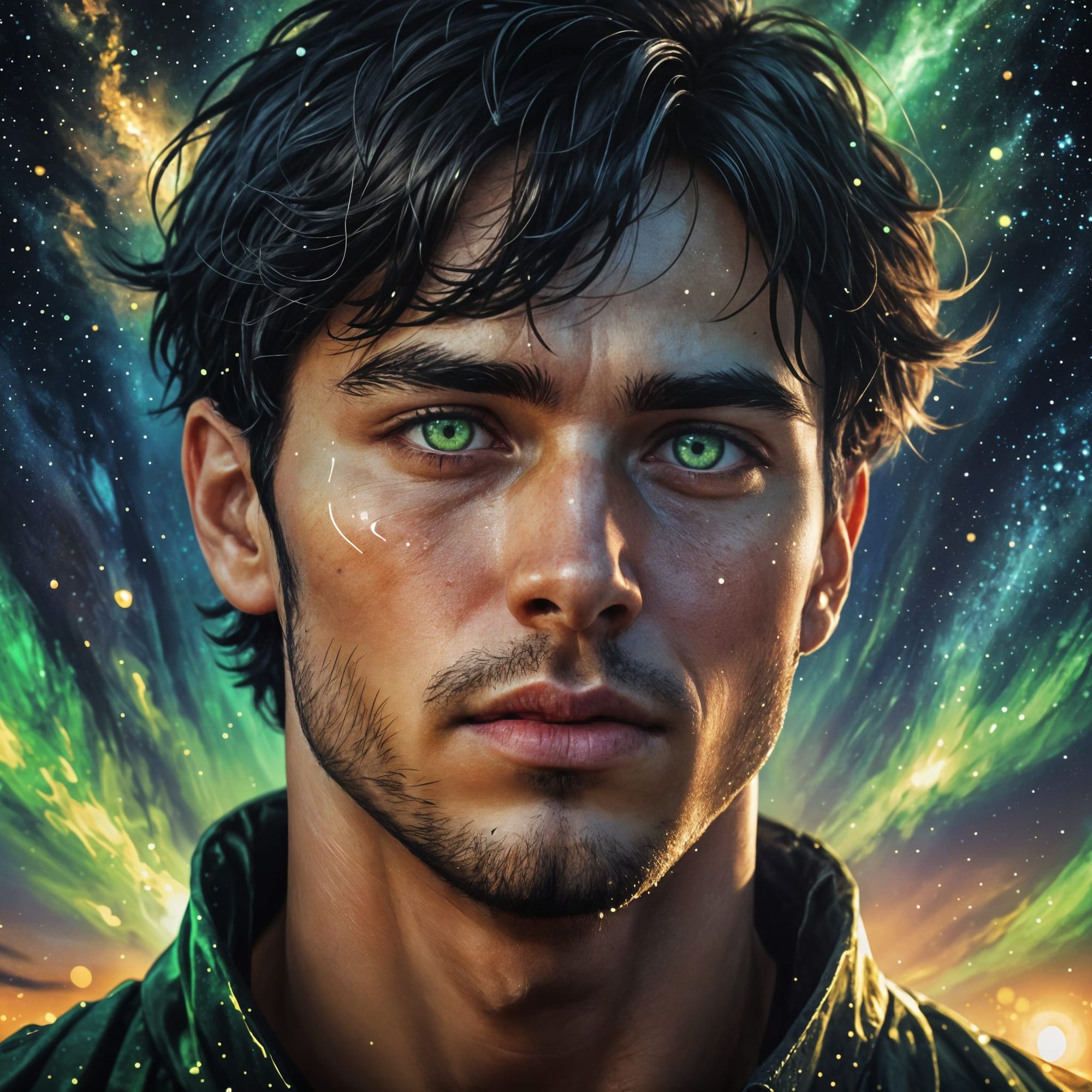 Eine Träne des Schmerzes