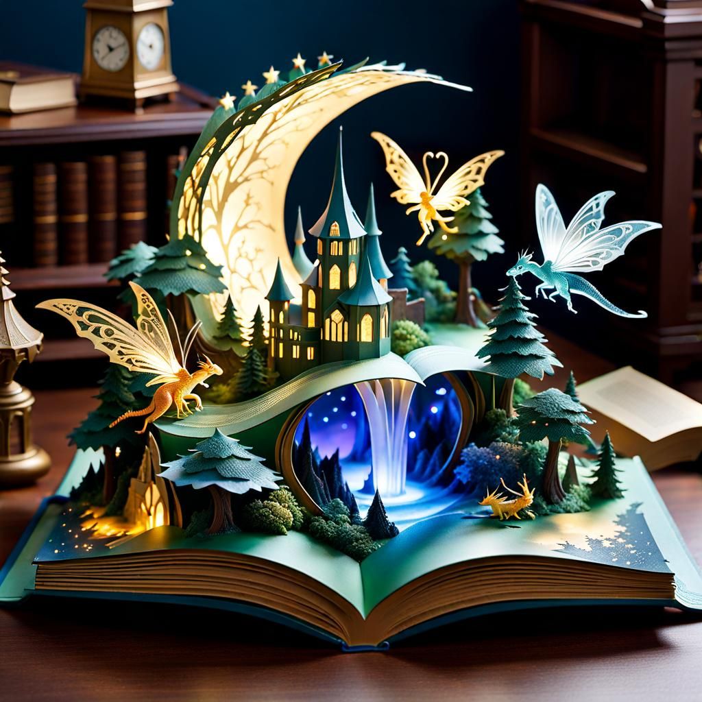 Pop-Up Books  by @Liz