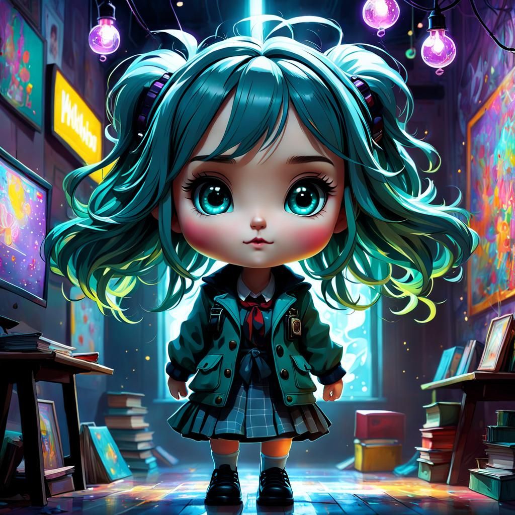 Matilda wormwood - AI Generated Artwork - NightCafe Creator