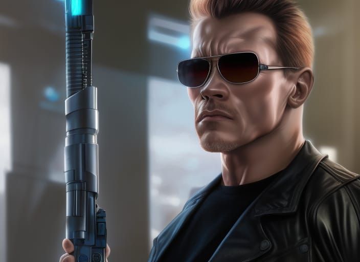  Terminator 2: I'll be back. . .  by @NerdyButterfly