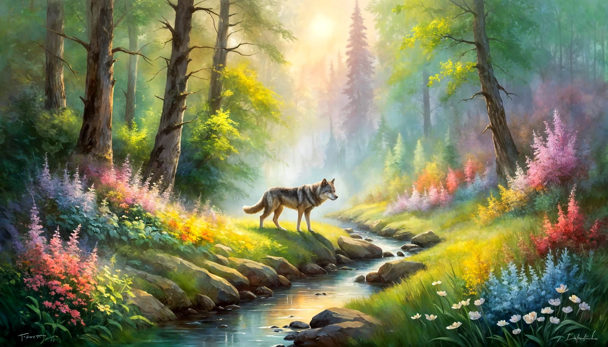 Add a bit more Fogg around the sides by the trees.