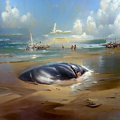 beached whale