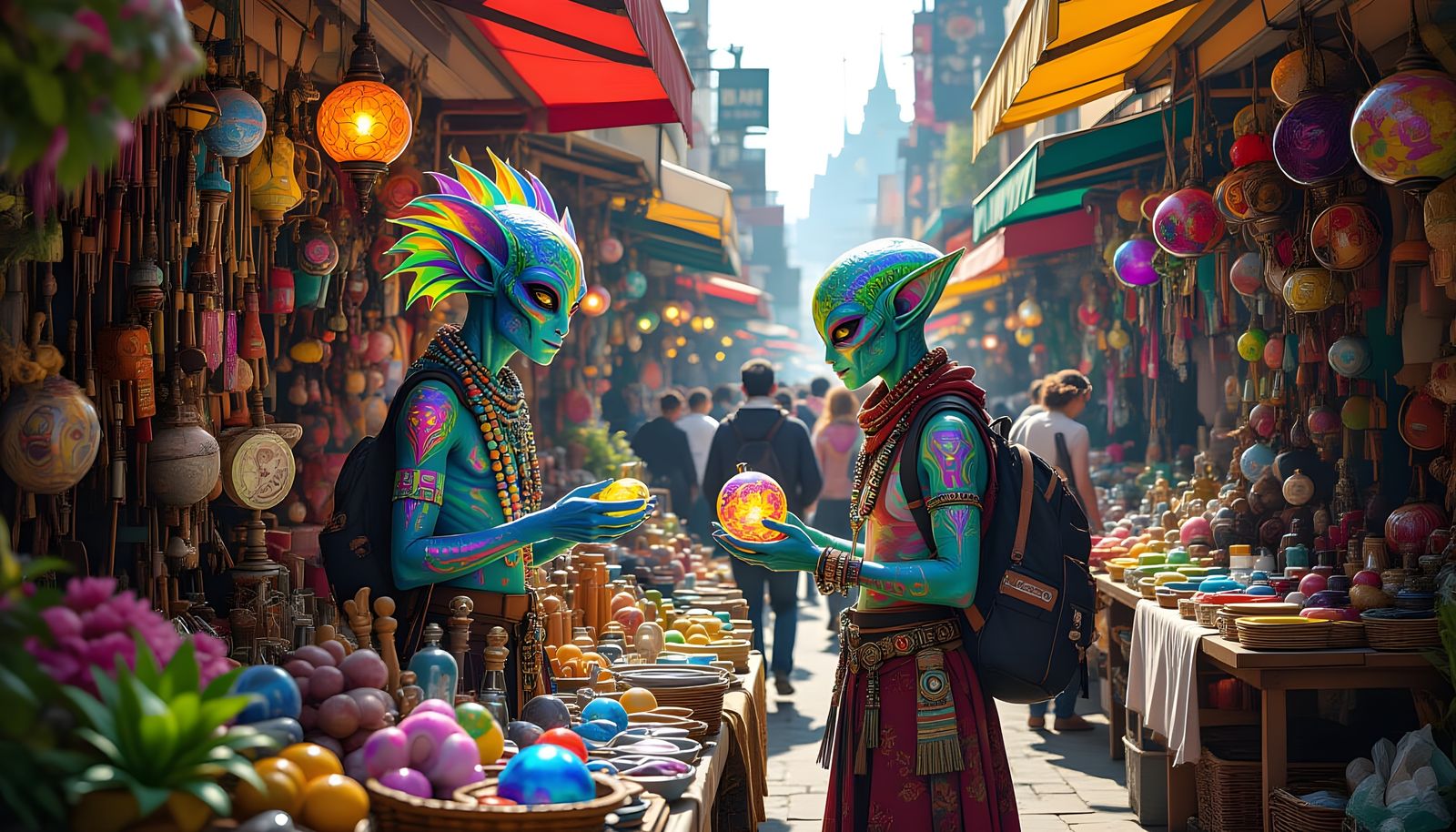 Alien Market   by @Coding Teacher Muc