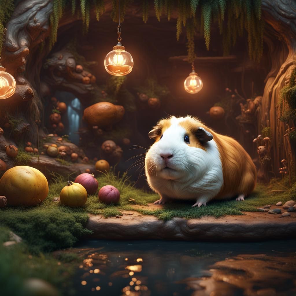 super ultra fat guinea pig