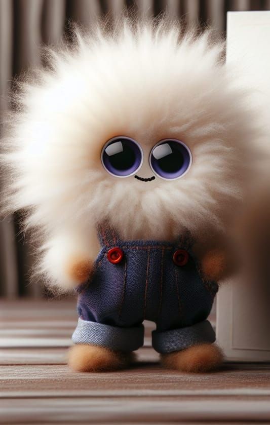 Fluffy and Interesting Steamplush Person