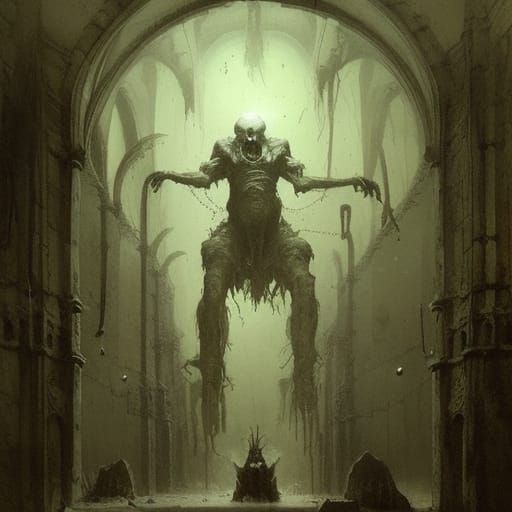 Dark Entity - AI Generated Artwork - NightCafe Creator