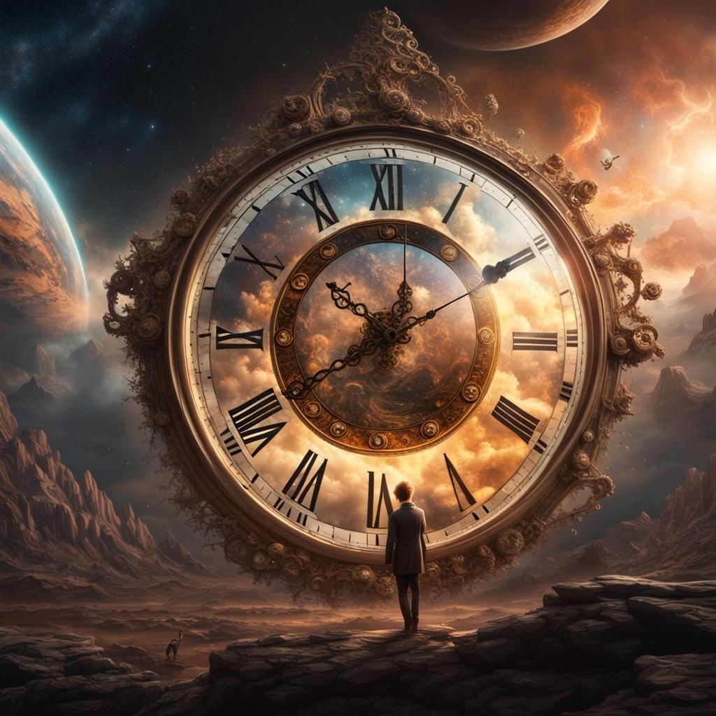 The Illusion of time  by @Theartfarm