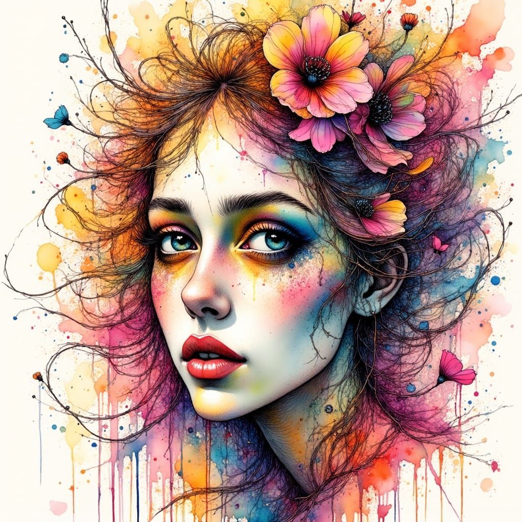 Emoji Girl  by @A Secret McDaniel