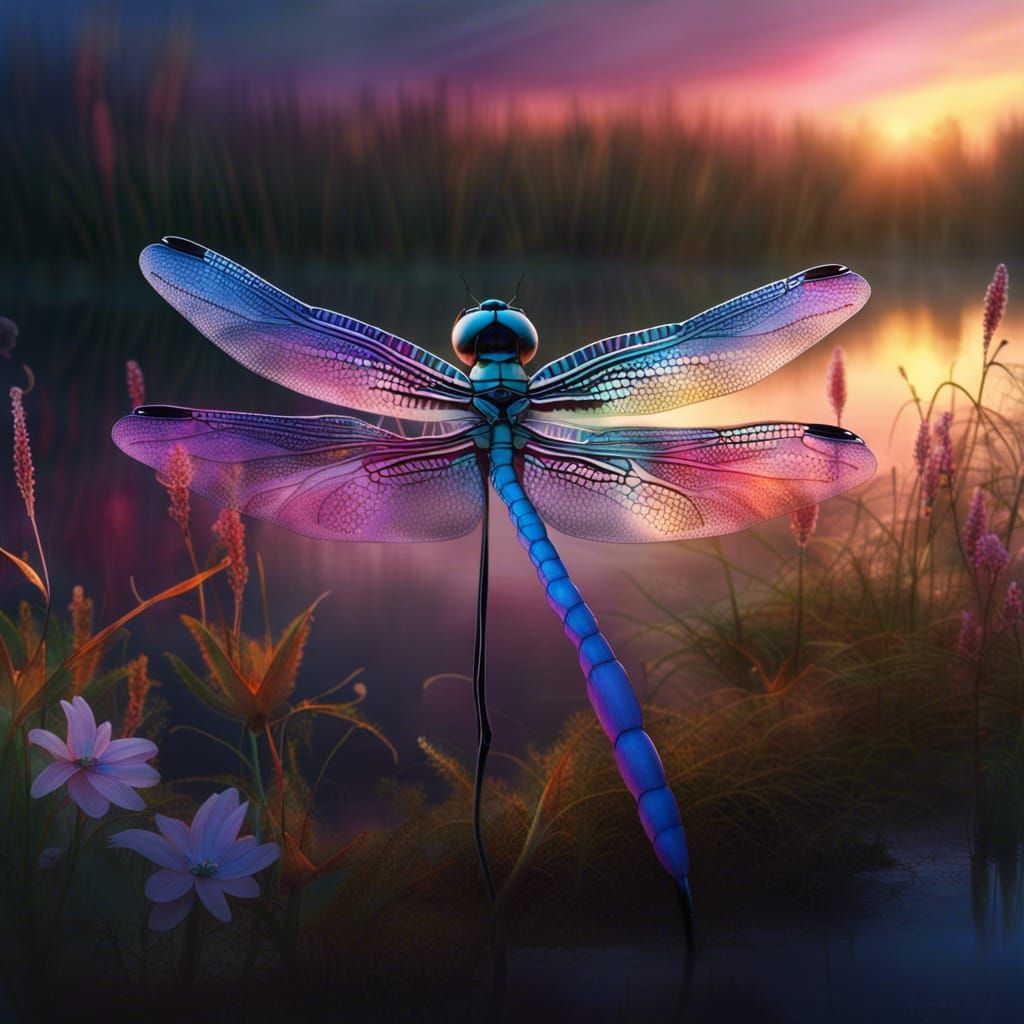 Evening at the Pond