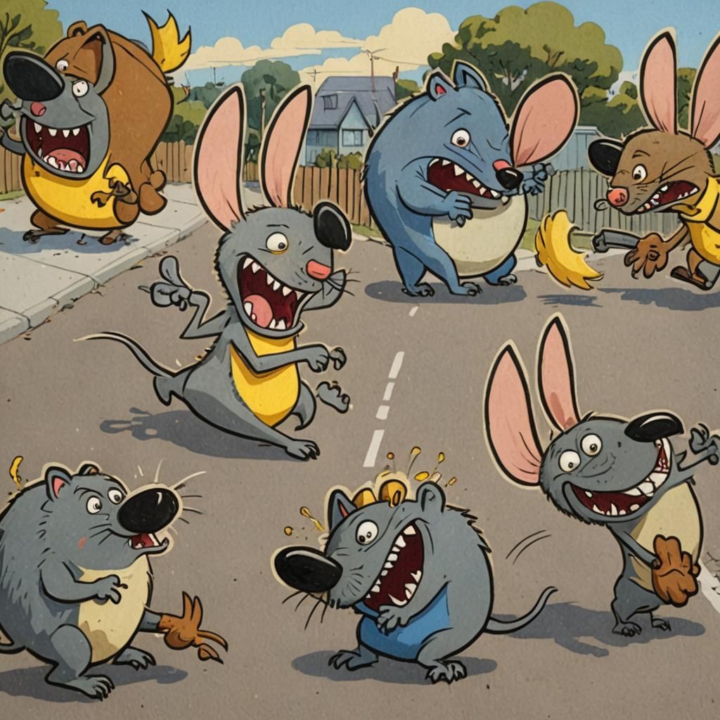 STREET WOMBATS