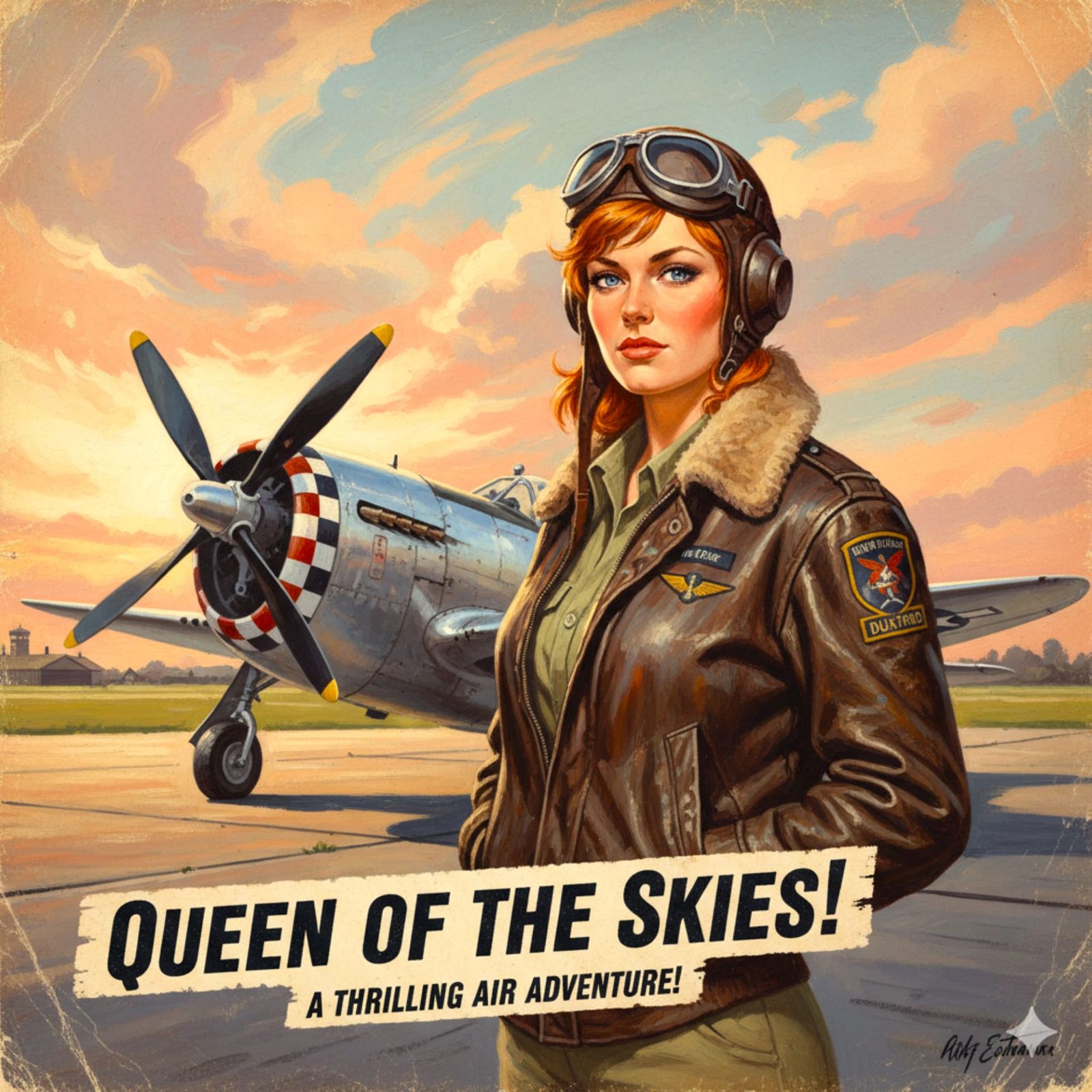 Thunderbolt Ace, Queen of the Skies