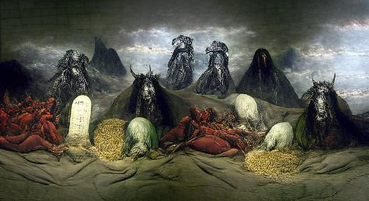 The Four Horsemen of the Apocalypse, Death, Famine, Pestilence and War ...