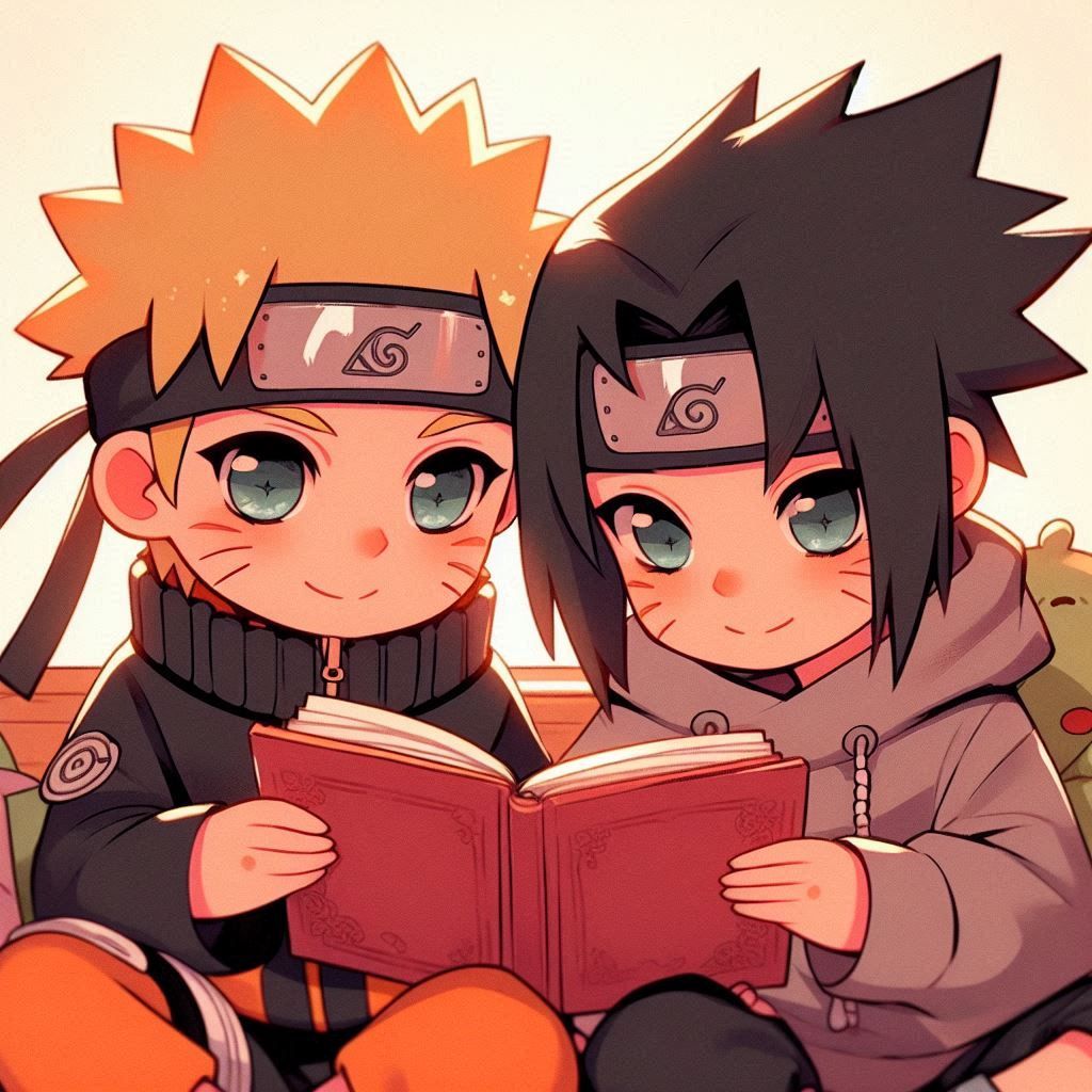 Naruto and Sasuke