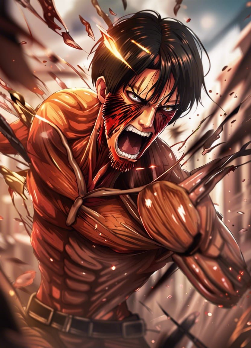 Attack on titan - AI Generated Artwork - NightCafe Creator